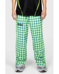 Pleasures - X Boiler Room Practice Plaid Track Pants - Lyst
