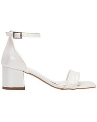 Forever & Always Shoes - Iva Low Block Heel Sandals - Lyst
