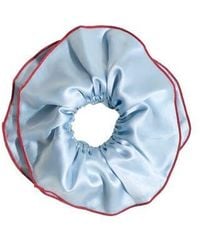 Lost Pattern - Maxi Flower Double-Layer Oversized Silk Scrunchie - Lyst