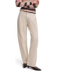 Rag & Bone - Vito Barrel Leg Canvas Pants - Lyst