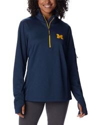 Columbia - Omni-Wick Collegiate Half-Zip Pullover - Lyst