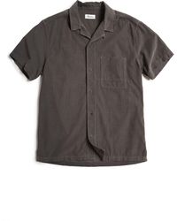 Rowan - Zion Cotton Corduroy Short Sleeve Button-up Shirt - Lyst