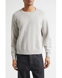 Visvim - Jumbo Fine Wool & Cotton Sweatshirt - Lyst