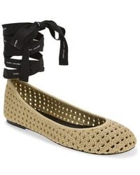 Marc Jacobs - The Logo Ribbon Ballet Flat - Lyst