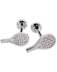 Trafalgar - The Centre Court Racquet Cufflinks - Lyst