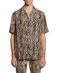Ksubi - Zoo Resort Short Sleeve Button-up Shirt - Lyst