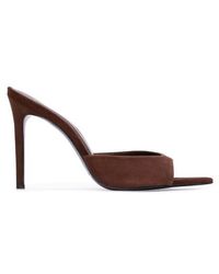 Black Suede Studio - Brea Suede Mule - Lyst