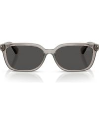 Burberry - 54Mm Rectangular Sunglasses - Lyst