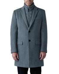 Mackage - Skai-Slb Virgin Wool Coat With Removable Down Bib - Lyst