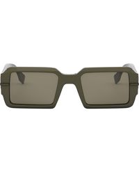 Fendi - Graphy 52Mm Geometric Sunglasses - Lyst