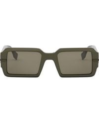 Fendi - Graphy 52Mm Geometric Sunglasses - Lyst