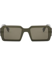Fendi - Graphy 52Mm Geometric Sunglasses - Lyst