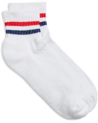American Trench - Stripe Ankle Socks - Lyst