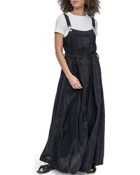 DKNY - Overall Maxi Dress - Lyst