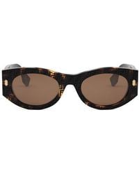 Fendi - Roma 52Mm Oval Sunglasses - Lyst
