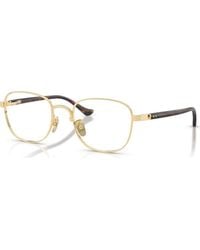 Ferrari - 54Mm Rectangle Optical Glasses - Lyst