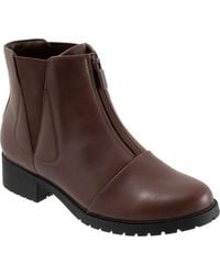 Softwalk - Marni Cap Toe Bootie - Lyst