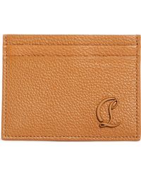 Christian Louboutin - Mooncrest Grained Leather Card Case - Lyst