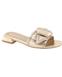 BCBGMAXAZRIA - Amora Slide Sandal - Lyst