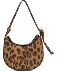 Reformation - Mini Rosetta Leather Shoulder Bag - Lyst