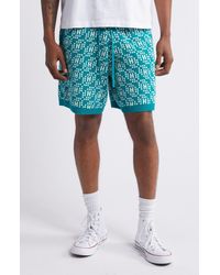 Honor The Gift - Logo Pattern Knit Shorts - Lyst
