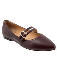 Trotters - Emerald Pointed Toe Mary Jane Flat - Lyst