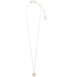 Kate Spade - Mini Initial Pendant Necklace - Lyst