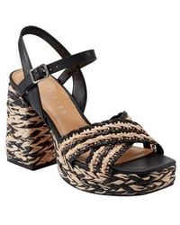 Marc Fisher - Juliey Ankle Strap Platform Sandal - Lyst