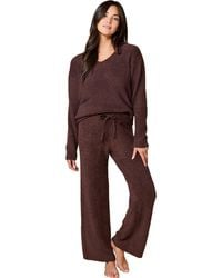 Softies - Solid Marshmallow V-Neck Lounge Set - Lyst