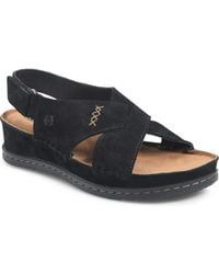 Børn - Ebba Slingback Platform Wedge Sandal - Lyst