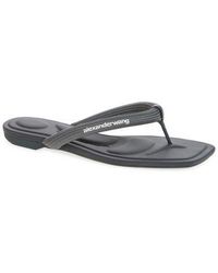 Alexander Wang - Jenna Tubular Strap Flip Flop - Lyst