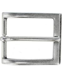 Trafalgar - 35Mm Solid Brass Italian Classic Arched Rectangular Harness Belt Buckle - Lyst