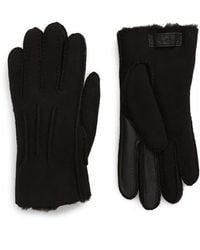 UGG - Genuine Shearling Tech Gloves - Lyst