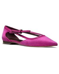 Kate Spade - Loop Pointed Toe Flat - Lyst
