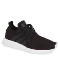 adidas swift run mens black and white