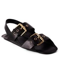 Free People - Blossom Buckle Flat Sandal - Lyst