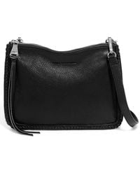 Aimee Kestenberg - Famous Double Zip Leather Crossbody Bag - Lyst