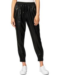 Blank NYC - Faux Leather joggers - Lyst