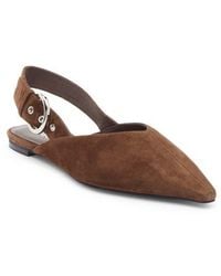 Jeffrey Campbell - Scone Slingback Pointed Toe Flat - Lyst