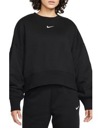 Nike - Phoenix Fleece Crewneck Sweatshirt - Lyst