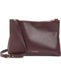 Givenchy - Day Pochette Leather Crossbody Bag - Lyst
