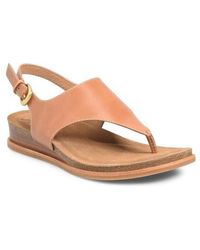 Söfft - Penelope Slingback Wedge Sandal - Lyst