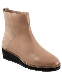 Trotters - Wynona Platform Wedge Bootie - Lyst