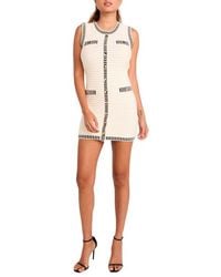 Endless Rose - Border Stripe Cotton Blend Mini Sweater Dress - Lyst