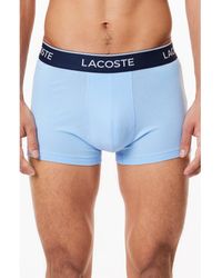 Lacoste - Assorted 3-Pack Logo Stretch Cotton Boxer Briefs - Lyst