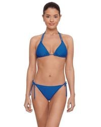 Aqua Green - String Triangle Bikini Set - Lyst