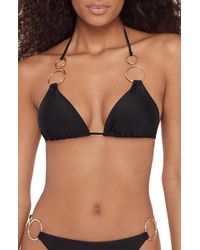 Steve Madden - Ring Triangle Bikini Top - Lyst