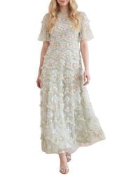 Needle & Thread - Daisy Wave Ankle Gown - Lyst