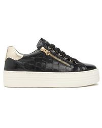 Nero Giardini - Side Zip Platform Sneaker - Lyst