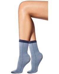 Wolford - Cotton Crew Socks - Lyst
